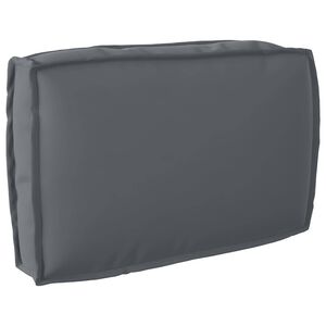 vidaXL Kussen Antraciet 60 x 40 x 12 cm Oxford Stof