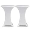 Statafelhoes Stretch &Oslash;70cm Wit (2 stuks)
