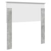 vidaXL Hoofdbord Beton Grijs 90 cm Bewerkt hout