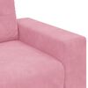 vidaXL loveseat bank roze 180x77x82 cm fluweel