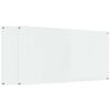 vidaXL Keukenachterwand 2 pcs Doorzichtig 120 x 60 cm gehard glas