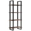 vidaXL Boekenkast met 4 schappen 80x40x180 cm massief gerecycled hout