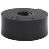 vidaXL Rubberen rand voor sneeuwploeg 250x8x1 cm zwart