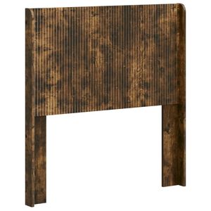 vidaXL Hoofdbord Gerookt eiken Bewerkt hout