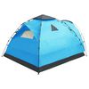 vidaXL Tent pop-up 3-persoons blauw