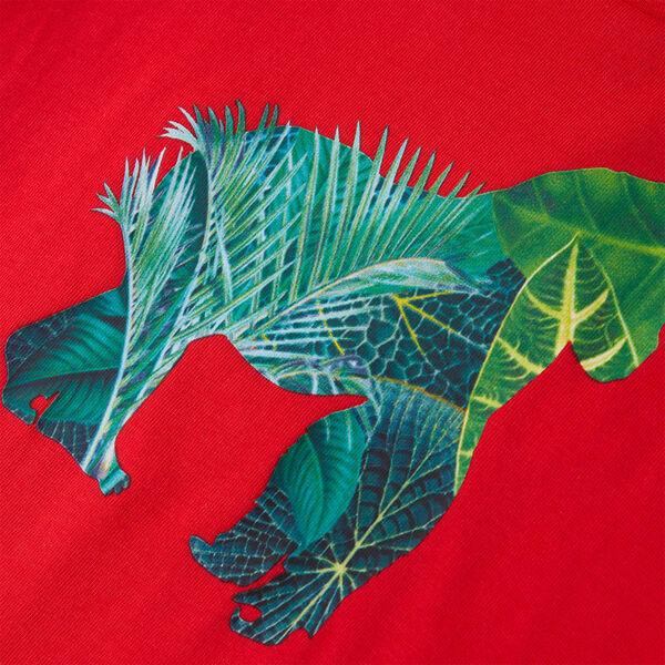 Kindershirt 128 rood