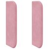 vidaXL Hoofdbord oor Roze 40,5 x 40,5 x 4 cm Fluweel