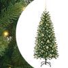 vidaXL Kunstkerstboom Groen 150 cm PE en PVC