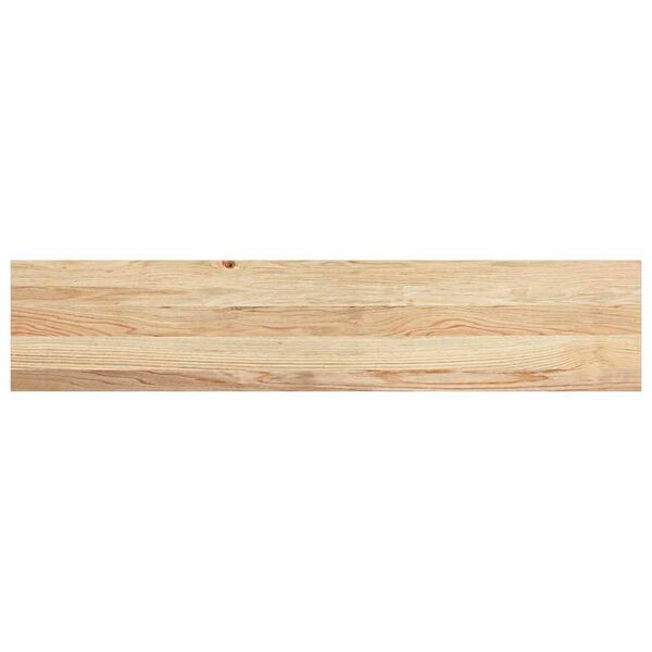 vidaXL Traptreden 4 st 120x30x2 cm onbehandeld massief eikenhout
