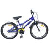vidaXL Kinderfiets 18 Inch voor 5-7 jaar Blauw Zwart