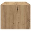 vidaXL TV-meubel 60x31x25,5 cm bewerkt hout artisanaal eikenkleur