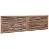 vidaXL Bed Hoofdbord Naturel Massief Teakhout