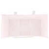 vidaXL Papieren zakken 50 st met hengsels 21x11x36 cm roze