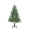 vidaXL Kerstboom met 150 LED met standaard Groen 150 cm PVC