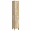 vidaXL Kastenset 2 st Sonoma Eiken Bewerkt hout