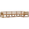 vidaXL Buiten bankenset 5 pcs Naturel Massief Acaciahout