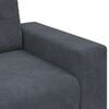 vidaXL Fauteuil 100x78x80 cm fluweel donkergrijs