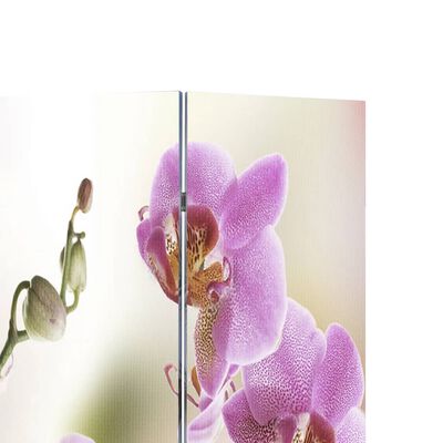 vidaXL Kamerscherm inklapbaar bloem 120x170 cm