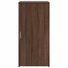 vidaXL Opbergkast 50x45x103,5 cm bewerkt hout bruin eikenkleurig