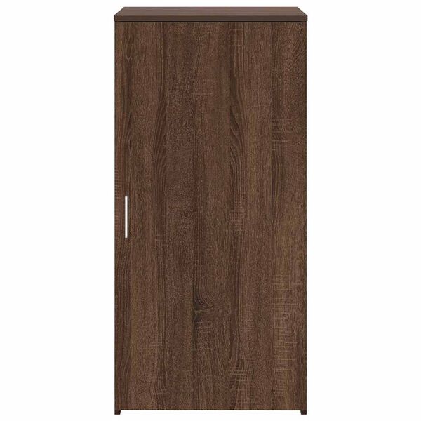 vidaXL Opbergkast 50x45x103,5 cm bewerkt hout bruin eikenkleurig