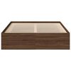 vidaXL Bedframe bruin eikenkleur 120x190 cm