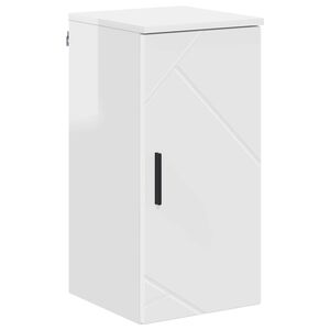 vidaXL Badkamer Kast Hoogglans wit 30 x 31,5 x 61 cm