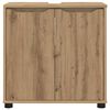 vidaXL Badkamer wastafelkast met plank Artisan Eiken 60 x 30 x 60 cm