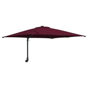 vidaXL Tuinparasol Bordeaux Rood 248,5 x 247,5 x 160 cm