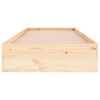 vidaXL Bedframe massief hout 90x190 cm