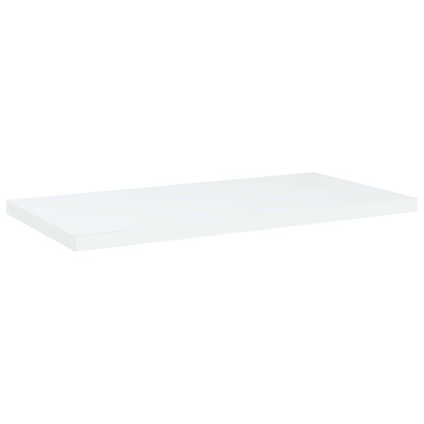 vidaXL Wandschappen 8 st 40x20x1,5 cm bewerkt hout wit