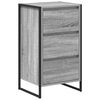 vidaXL Dressoir Grijs Sonoma 42 x 36 x 75.5 cm Bewerkt hout