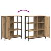 vidaXL Dressoir Artisan Eiken 70 x 30 x 80 cm