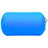 vidaXL Gymnastiekrol met pomp opblaasbaar 100x60 cm PVC blauw