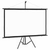 vidaXL Projectiescherm met statief 16:9 72''