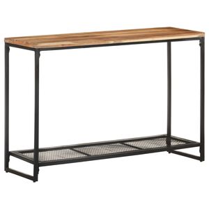vidaXL Wandtafel 110x35x75 cm massief acaciahout
