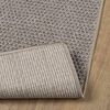 vidaXL Vloerkleden Rechthoekig LUGO Taupe 200 x 140 cm Polyester