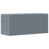 vidaXL Tuinbox 270 L PP rattan grijs