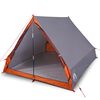 vidaXL Tent A-frame 2-persoons waterdicht grijs