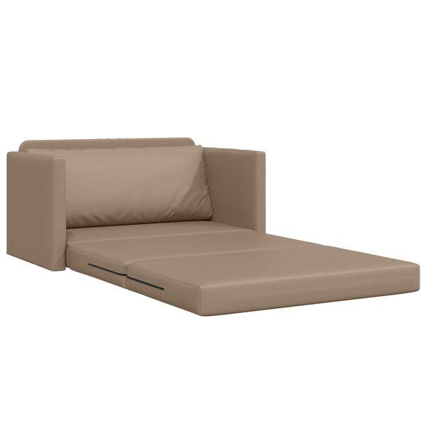 vidaXL Slaapbank Cappuccino 124 x 71 x 78 cm Fluweel