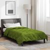 vidaXL Zomerdekbed Groen 200 x 135 cm Microfiber