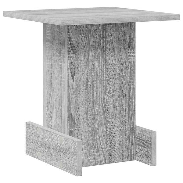 vidaXL Bijzettafel Grijs Sonoma 35,5 x 35 x 40 cm Bewerkt hout