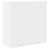 vidaXL Hangkast Wit 80 x 31 x 80 cm Bewerkt hout