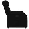 vidaXL Relaxfauteuil Zwarte Stof