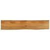 vidaXL Tafelblad met natuurlijke rand 160x40x3,8 cm massief mangohout