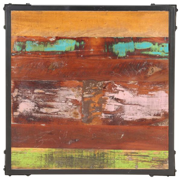 vidaXL Salontafel 60x60x35 cm massief gerecycled hout