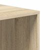 vidaXL Schoenenopbergbank 105x35x35 cm bewerkt hout sonoma eikenkleur