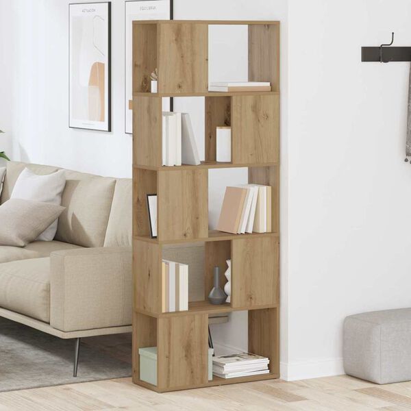 vidaXL Tv-meubelset Wandgemonteerd Bruin 60 x 24 x 156 cm Bewerkt hout