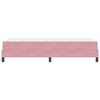vidaXL Boxspringbed met matras Roze 80 x 220 cm Stof