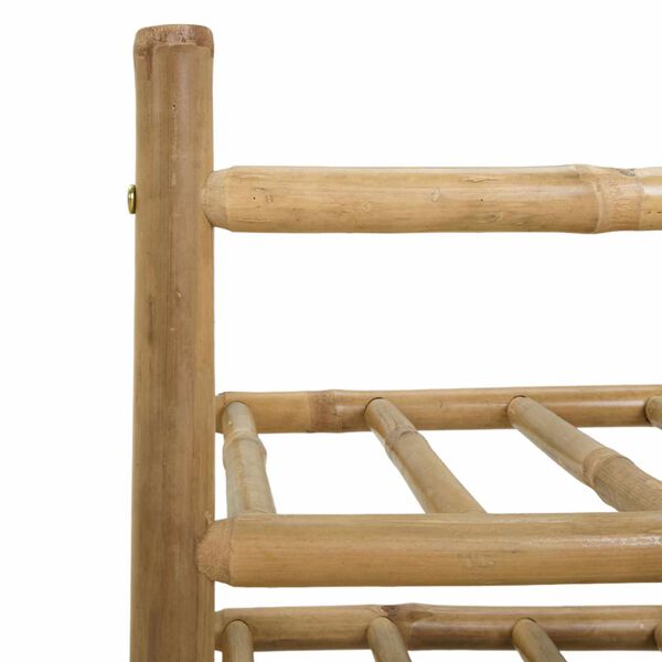 vidaXL Wijnrek Naturel 57 x 29,5 x 72 cm Bamboe