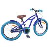 vidaXL Kinderfiets 18 Inch voor 5-7 jaar Donkerblauw